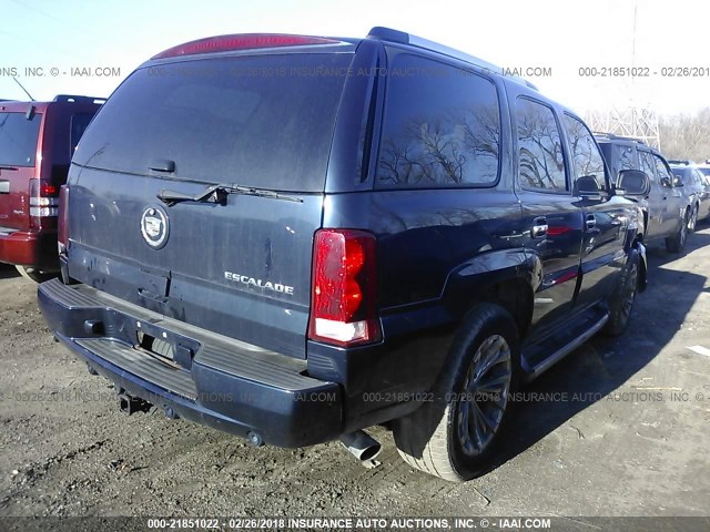 1GYEK63N15R132868 - 2005 CADILLAC ESCALADE LUXURY 蓝色 照片 4