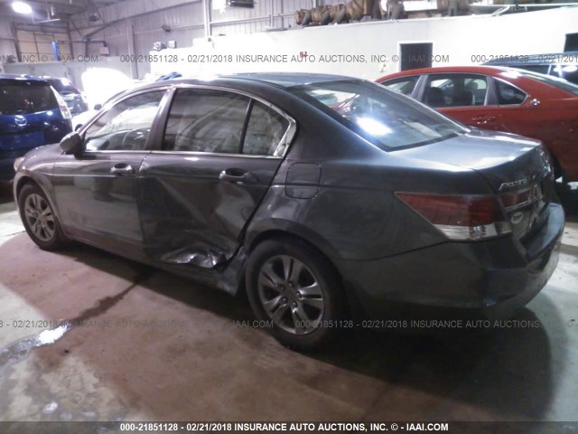 1HGCP2F63CA094942 - 2012 HONDA ACCORD SE GRAY photo 3