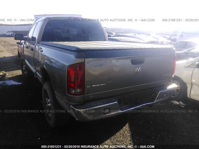 1D7KS28D96J121706 - 2006 DODGE RAM 2500 ST/SLT 金色 照片 3