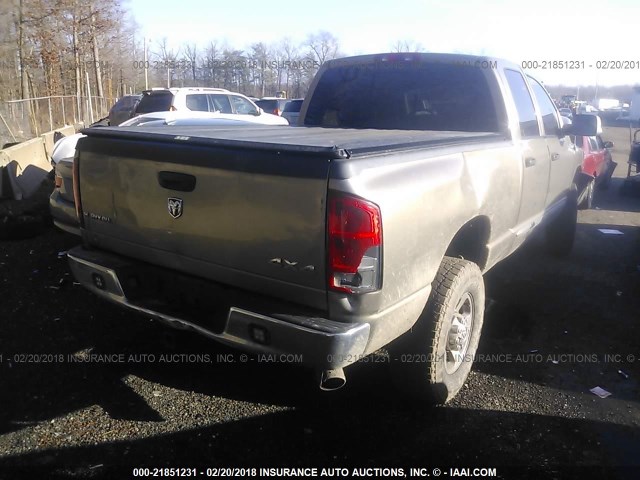 1D7KS28D96J121706 - 2006 DODGE RAM 2500 ST/SLT 金色 照片 4