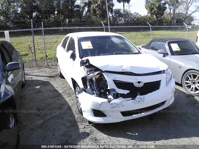 1NXBU4EE5AZ361674 - 2010 TOYOTA COROLLA S/LE/XLE WHITE photo 6