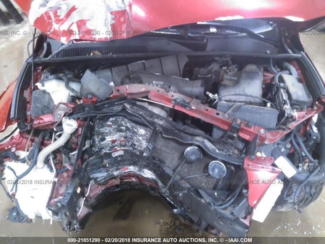 JTMBF31V39D004312 - 2009 TOYOTA RAV4 LIMITED RED photo 10