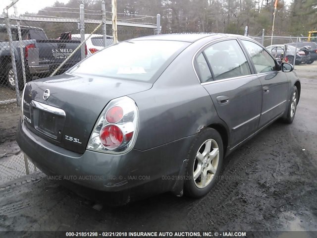 1N4AL11D35C216133 - 2005 NISSAN ALTIMA S/SL GRAY photo 4