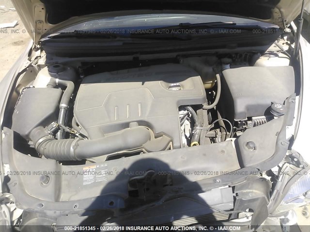 1G1ZC5E06CF112445 - 2012 CHEVROLET MALIBU 1LT 棕色 照片 10