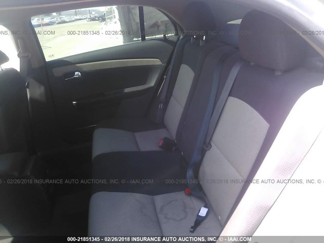 1G1ZC5E06CF112445 - 2012 CHEVROLET MALIBU 1LT 棕色 照片 8