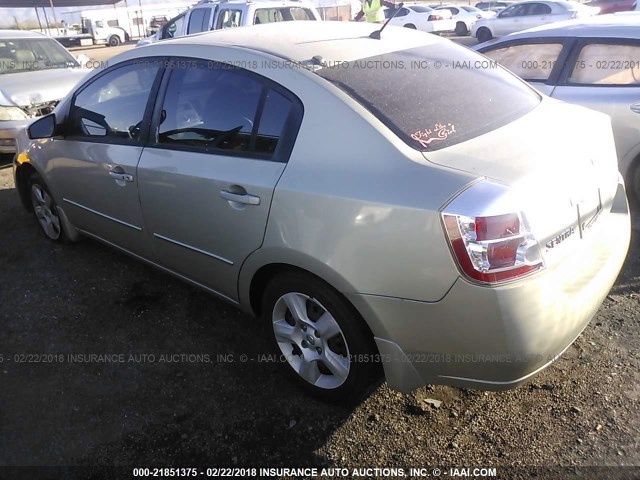 3N1AB61E37L662389 - 2007 NISSAN SENTRA 2.0/2.0S/2.0SL SILVER photo 3