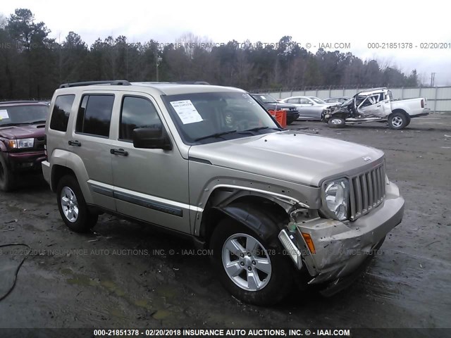 1J4PP2GK3AW114340 - 2010 JEEP LIBERTY SPORT 金色 照片 1