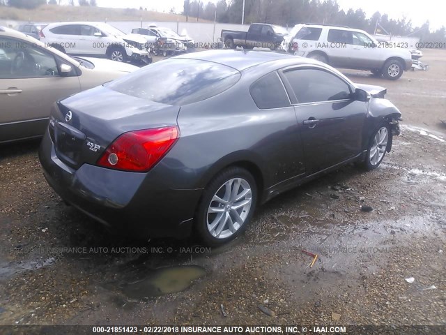 1N4BL24E99C113142 - 2009 NISSAN ALTIMA 3.5SE GRAY photo 4