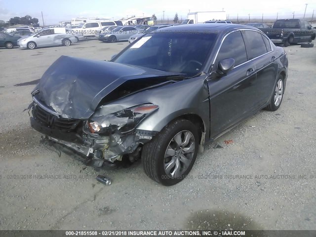 1HGCP2F87AA112227 - 2010 HONDA ACCORD EXL GRAY photo 2