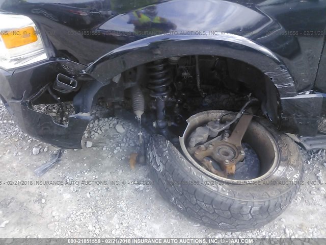 1FMFU15568LA83075 - 2008 FORD EXPEDITION XLT შავი ფოტო 6