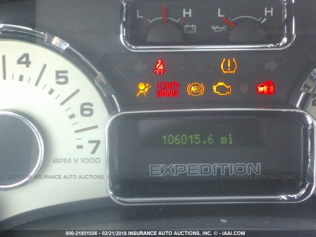 1FMFU15568LA83075 - 2008 FORD EXPEDITION XLT შავი ფოტო 7