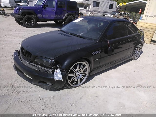 WBSBL93424PN57713 - 2004 BMW M3 BLACK photo 2