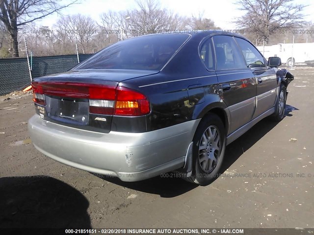 4S3BE896327202146 - 2002 SUBARU LEGACY OUTBACK 3.0 H6/3.0 H6 VDC Dark Brown photo 4