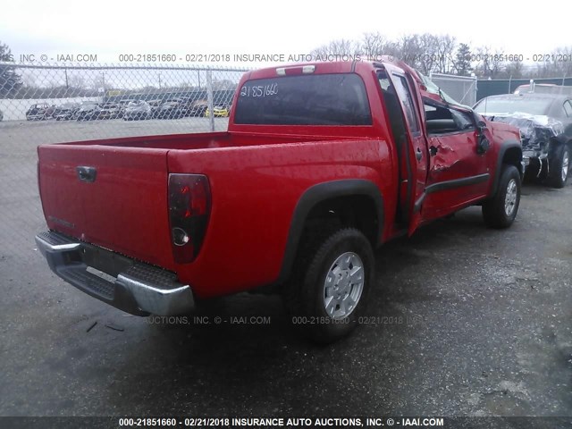 1GCDT33E988218114 - 2008 CHEVROLET COLORADO LT RED photo 3