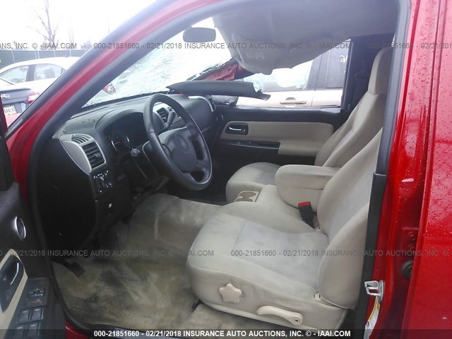 1GCDT33E988218114 - 2008 CHEVROLET COLORADO LT RED photo 4