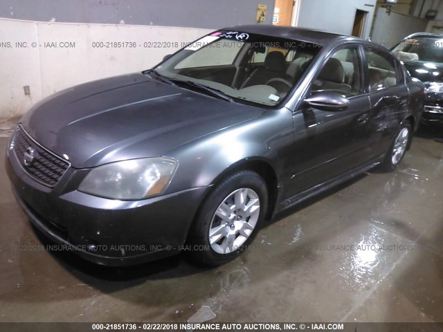 1N4AL11D06C223722 - 2006 NISSAN ALTIMA S/SL GRAY photo 2