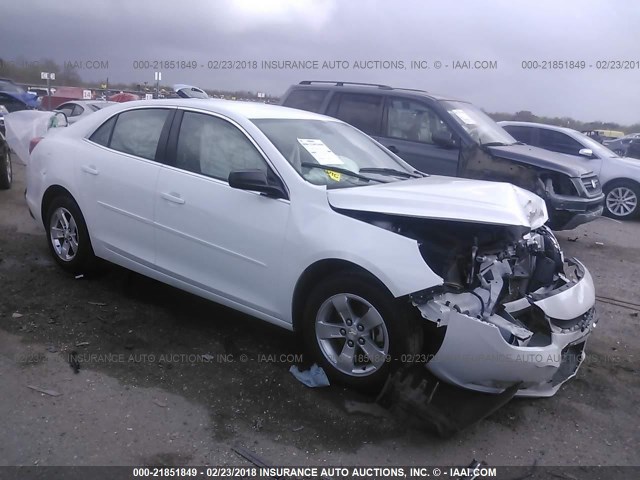 1G11A5SL5FF307717 - 2015 CHEVROLET MALIBU LS თეთრი ფოტო 1