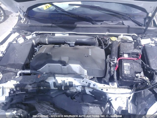 1G11A5SL5FF307717 - 2015 CHEVROLET MALIBU LS თეთრი ფოტო 10