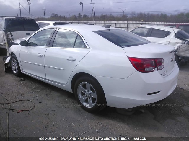 1G11A5SL5FF307717 - 2015 CHEVROLET MALIBU LS თეთრი ფოტო 3