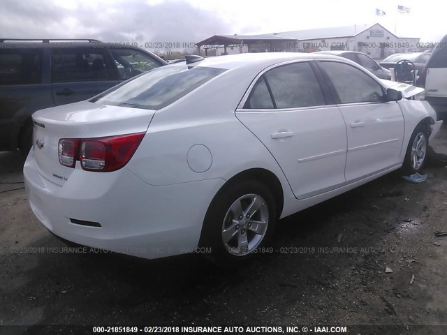 1G11A5SL5FF307717 - 2015 CHEVROLET MALIBU LS თეთრი ფოტო 4