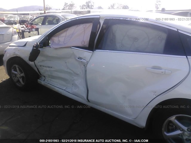 1G1ZC5ST7JF178529 - 2018 CHEVROLET MALIBU LS თეთრი ფოტო 6