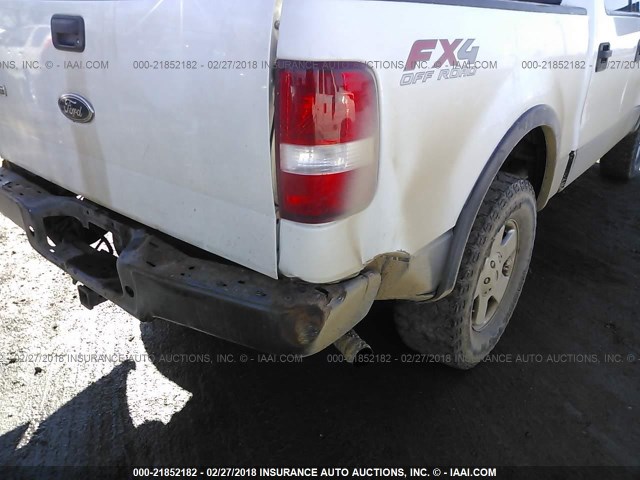 1FTPW14514KC05569 - 2004 FORD F150 SUPERCREW WHITE photo 6