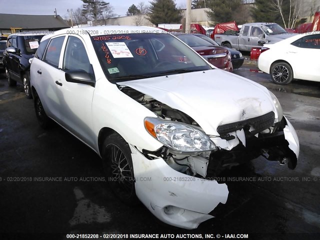 2T1KR32E67C643591 - 2007 TOYOTA COROLLA MATRIX XR WHITE photo 1