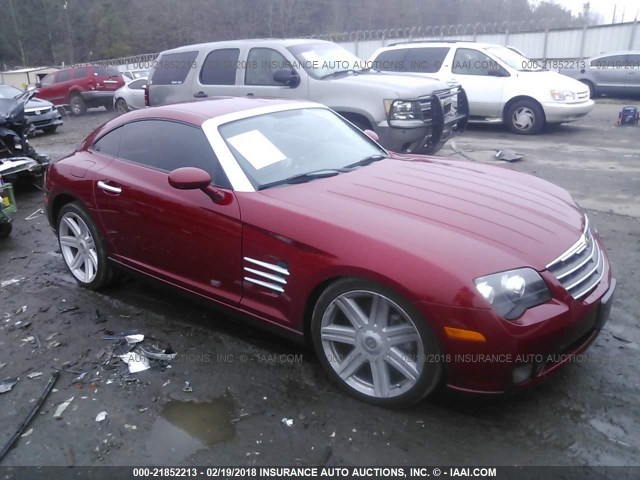 1C3LN69L38X074762 - 2008 CHRYSLER CROSSFIRE LIMITED RED photo 1