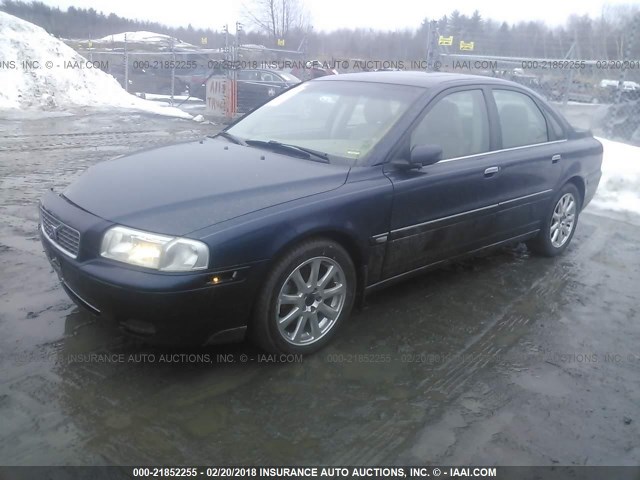 YV1TS59H641375379 - 2004 VOLVO S80 2.5T Dark Blue photo 2