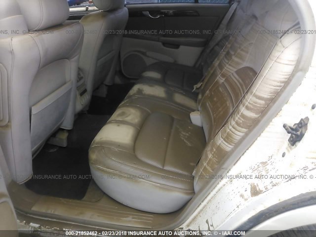 1G6KF57933U219124 - 2003 CADILLAC DEVILLE DTS WHITE photo 8