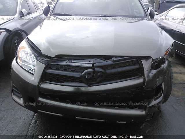 2T3ZF4DV6CW111560 - 2012 TOYOTA RAV4 BROWN photo 6