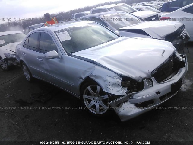 WDBUF87X08B339776 - 2008 MERCEDES-BENZ E 350 4MATIC SILVER photo 1