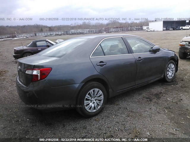4T4BF1FK3ER357437 - 2014 TOYOTA CAMRY L/SE/LE/XLE 灰色 照片 4