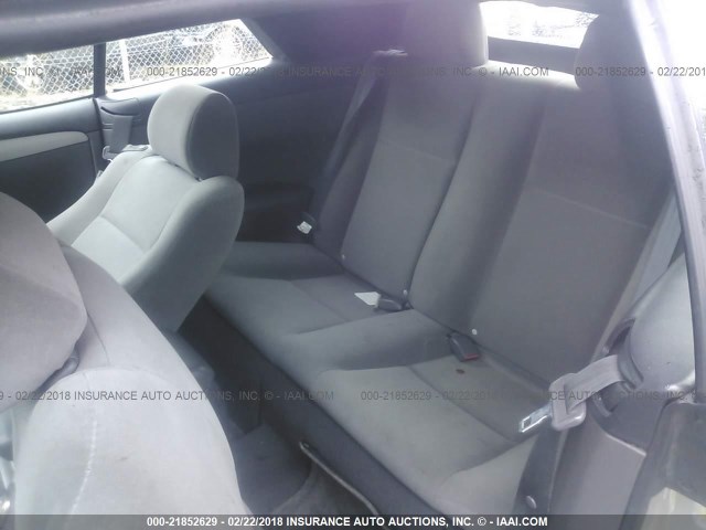 4T1FA38P44U037220 - 2004 TOYOTA CAMRY SOLARA SE/SLE ვერცხლისფერი ფოტო 8