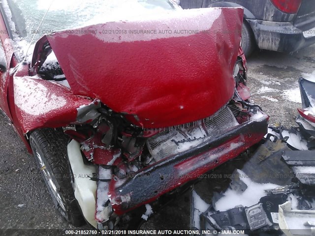 1B3ES26CX4D557382 - 2004 DODGE NEON SE RED photo 6