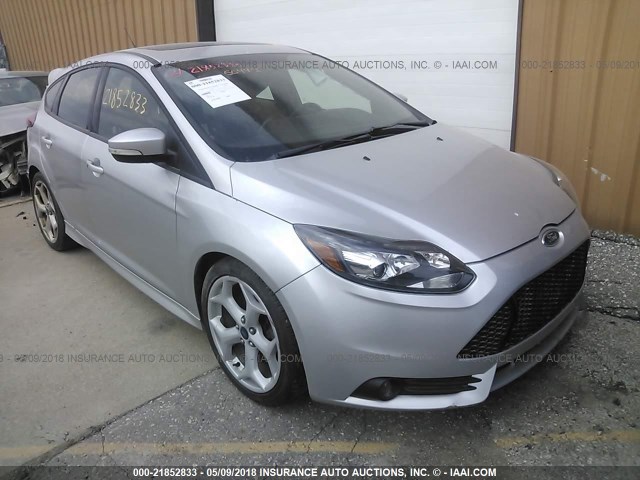 1FADP3L9XDL242927 - 2013 FORD FOCUS ST SILVER photo 1