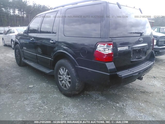 1FMFU15578LA68374 - 2008 FORD EXPEDITION XLT 黑色 照片 3
