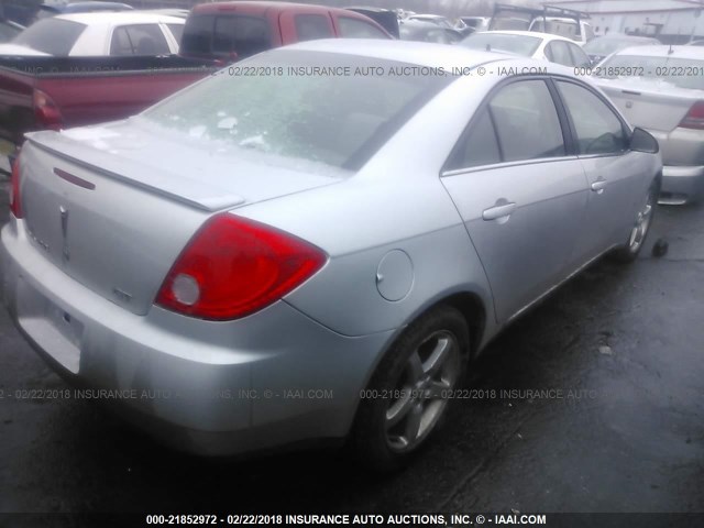 1G2ZH57N094123158 - 2009 PONTIAC G6 GT SILVER photo 4