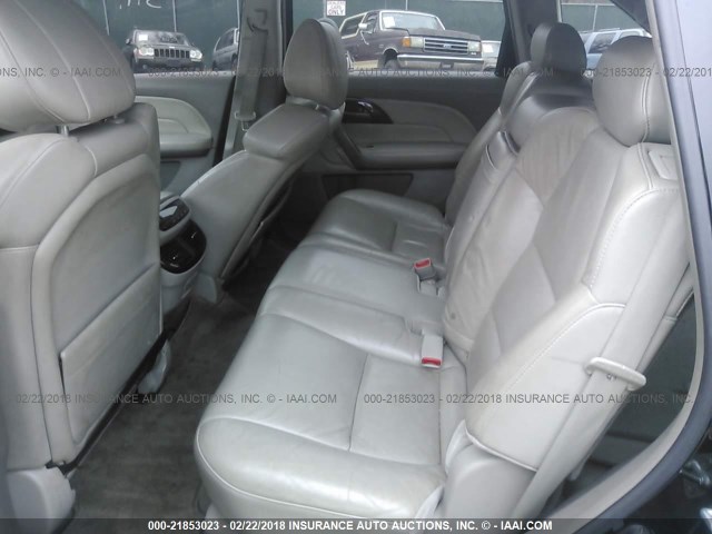 2HNYD28468H512485 - 2008 ACURA MDX TECHNOLOGY BLACK photo 8