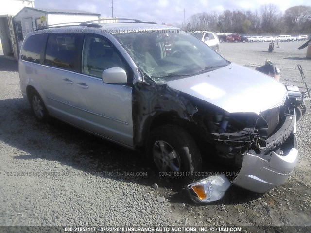 2A4RR5D11AR279179 - 2010 CHRYSLER TOWN & COUNTRY TOURING SILVER photo 1