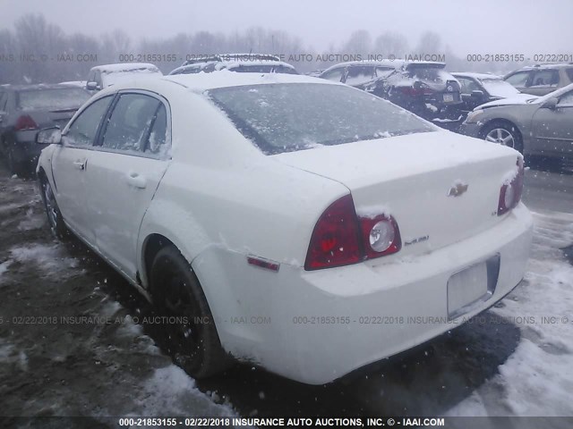 1G1ZG57B384233584 - 2008 CHEVROLET MALIBU LS 白色 照片 3