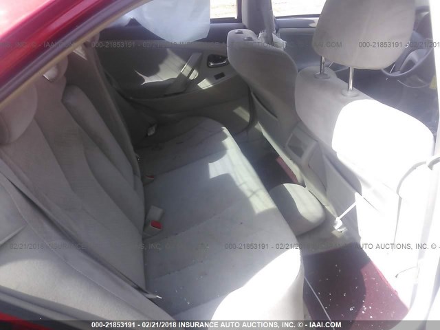 4T1BE46K29U398906 - 2009 TOYOTA CAMRY SE/LE/XLE 红色 照片 8