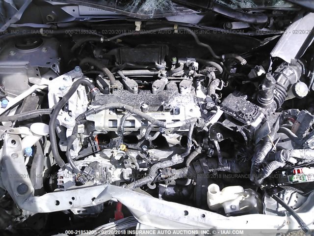 3N1AB7APXEY222824 - 2014 NISSAN SENTRA S/SV/SR/SL SILVER photo 10