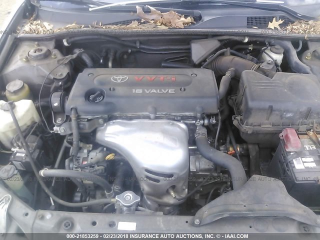 4T1BE32K45U968978 - 2005 TOYOTA CAMRY LE/XLE/SE GRAY photo 10