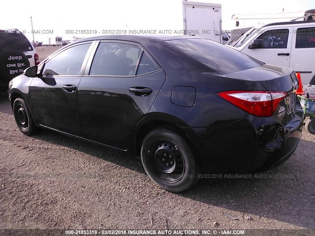 5YFBURHE4GP504245 - 2016 TOYOTA COROLLA L/LE/LE PLS/PRM/S/S PLS BLACK photo 3