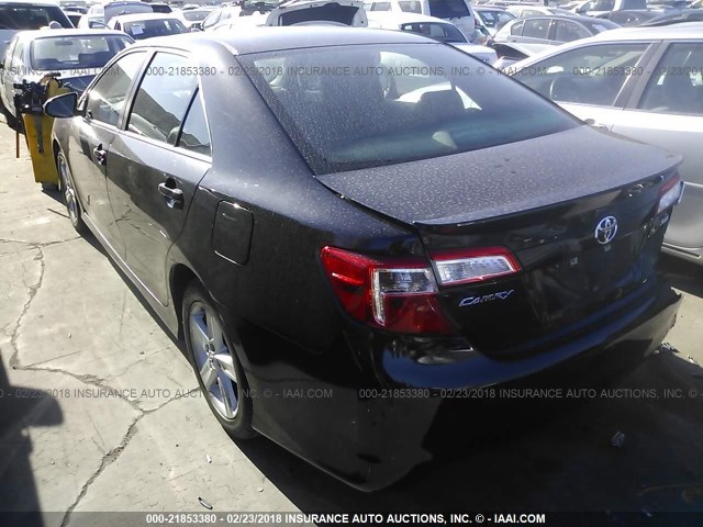 4T1BF1FK8DU228666 - 2013 TOYOTA CAMRY L/SE/LE/XLE 黑色 照片 3