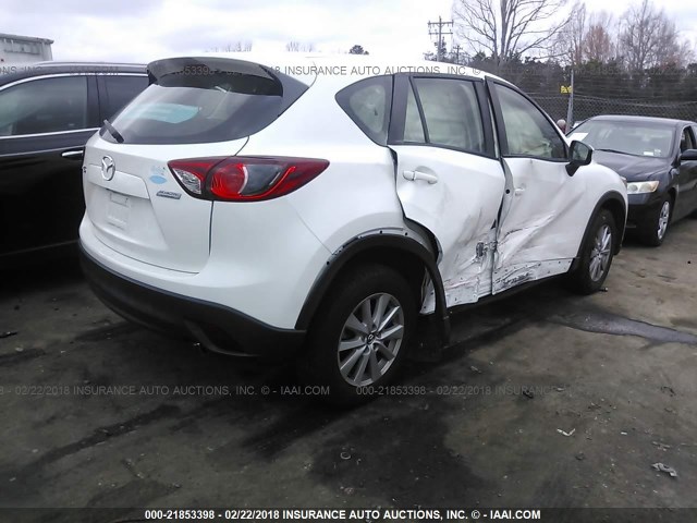 JM3KE2BYXG0665448 - 2016 MAZDA CX-5 SPORT WHITE photo 4