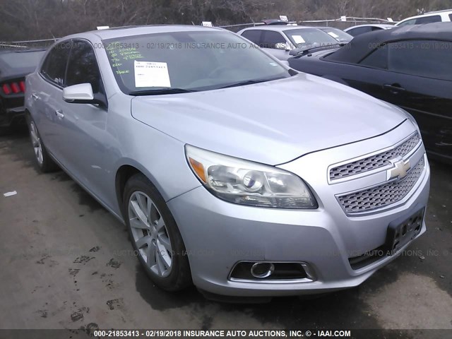 1G11H5SA1DF263285 - 2013 CHEVROLET MALIBU LTZ 灰色 照片 1