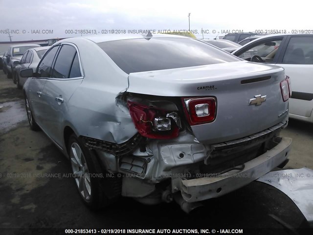 1G11H5SA1DF263285 - 2013 CHEVROLET MALIBU LTZ 灰色 照片 3