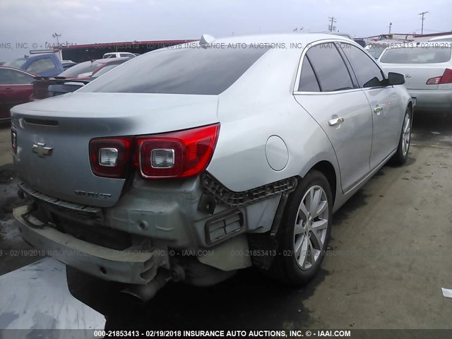 1G11H5SA1DF263285 - 2013 CHEVROLET MALIBU LTZ 灰色 照片 4